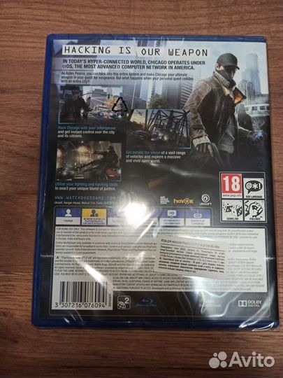 PS4 игра Ubisoft Watch Dogs. Хиты PlayStation
