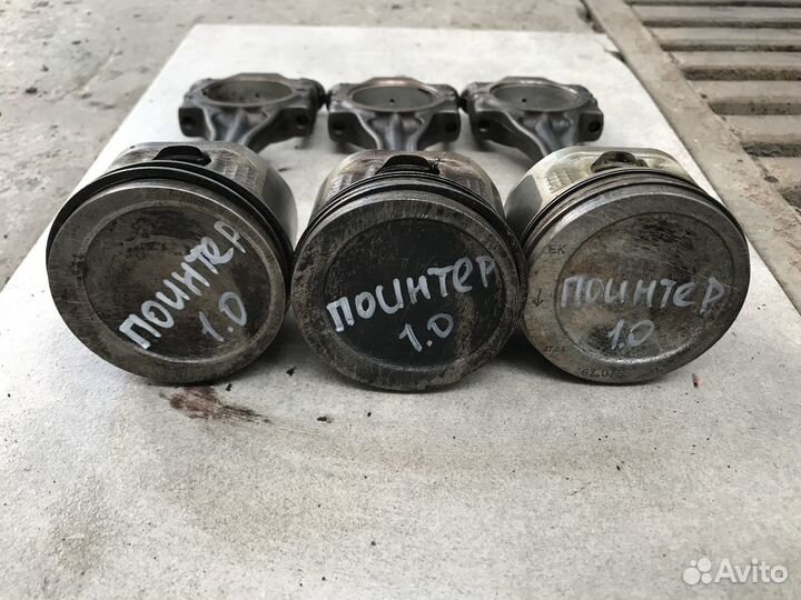 Поршня 1 шт на Volkswagen Pointer 1.0