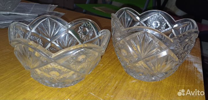 Хрустальная конфетница