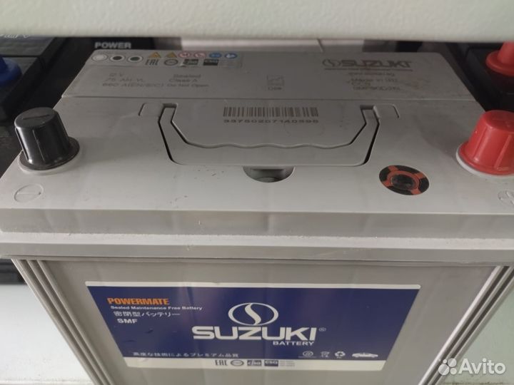 Аккумулятор Suzuki 75Ач 660А