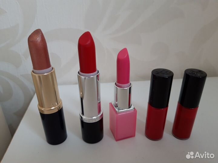 Помада E.Lauder, E.Arden, Clinique, блеск Lancome