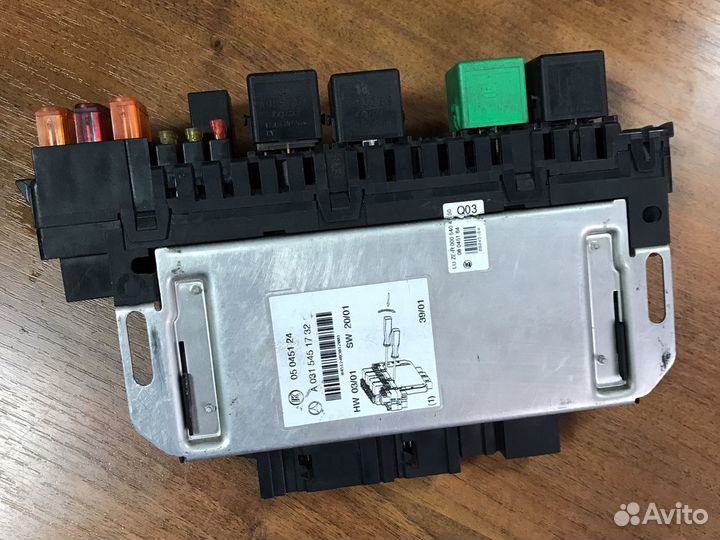 Блок SAM передний Mercedes W220