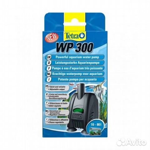 Tetra Tec WP300 погружная помпа для аквариумов 10