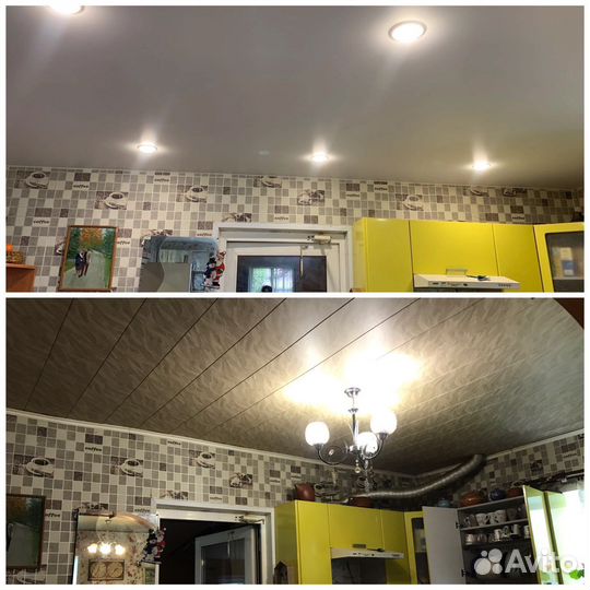 Натяжные потолки