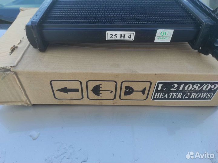 Радиатор печки Ваз 2108. Медь. Иран. 2109, 21099