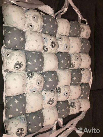 Бортики в детскую кроватку