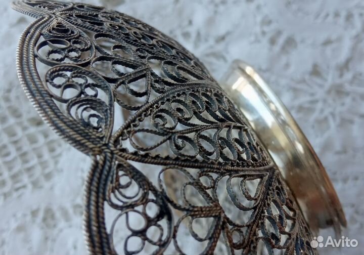 Конфетница ажурная, филигрань