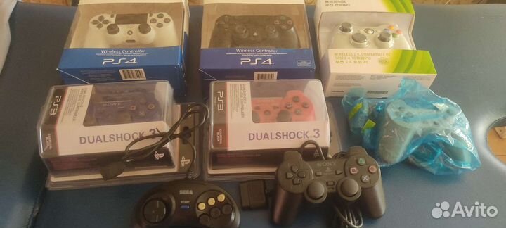 Джойстик ps1 ps2 ps3 ps4 Xbox sega