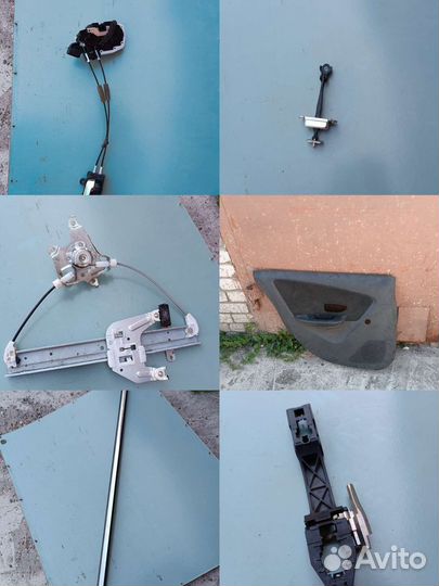 Запчасти двери задняя левая Nissan almera g15