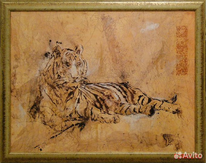 23601 Картина Авторская работа Тигр