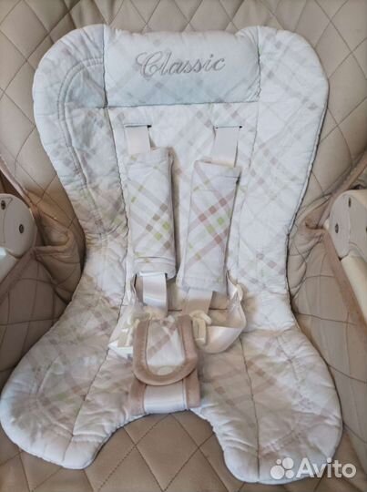 Стульчик для кормления happy baby classic