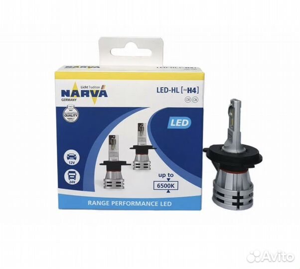 Светодиодные лампы h4 narva