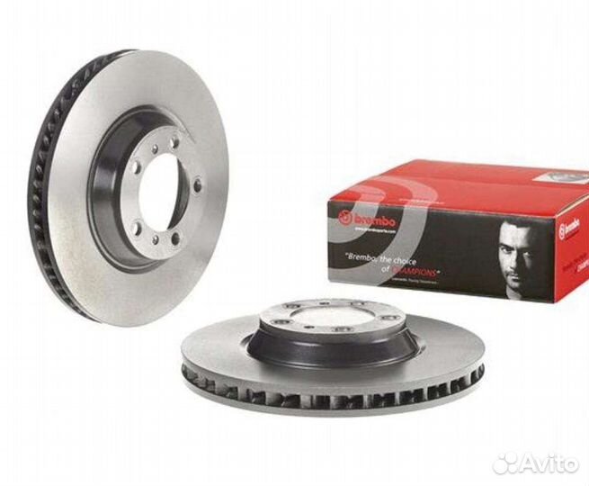 Тормозные диски Porsche левая сторона