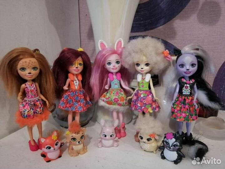 Куклы enchantimals енчантималс