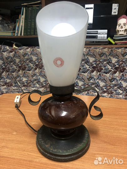 Лампа настольная, СССР
