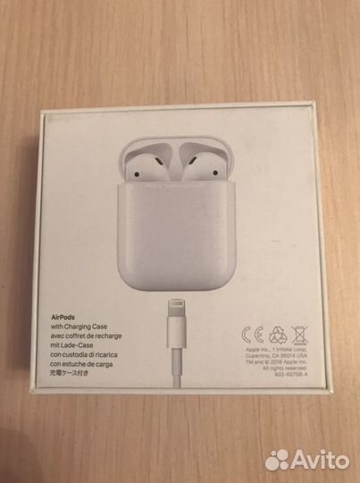 Наушники беспроводные Apple AirPods оригинал