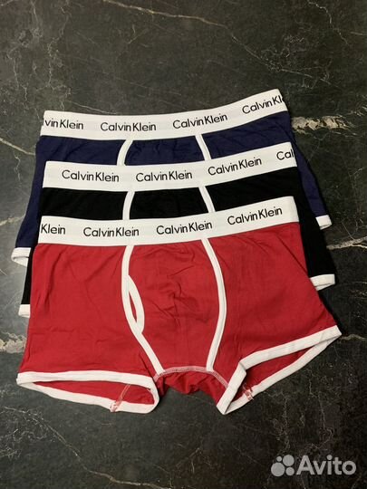 Трусы подростковые боксеры calvin klein
