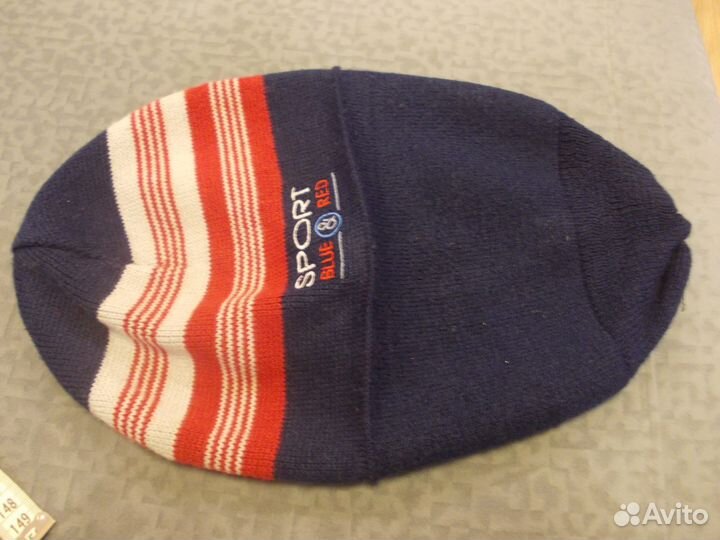 Шапка на мальчика 6-9 лет