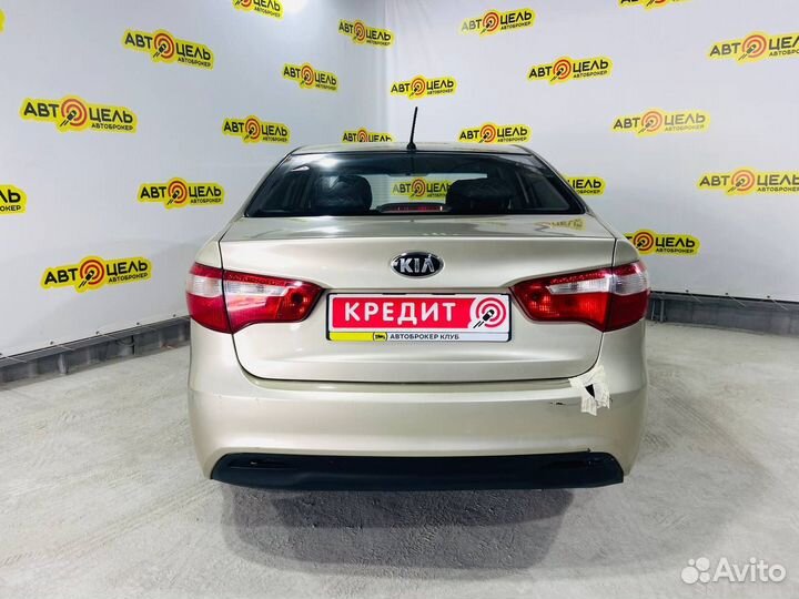 Kia Rio 1.6 МТ, 2013, 180 239 км