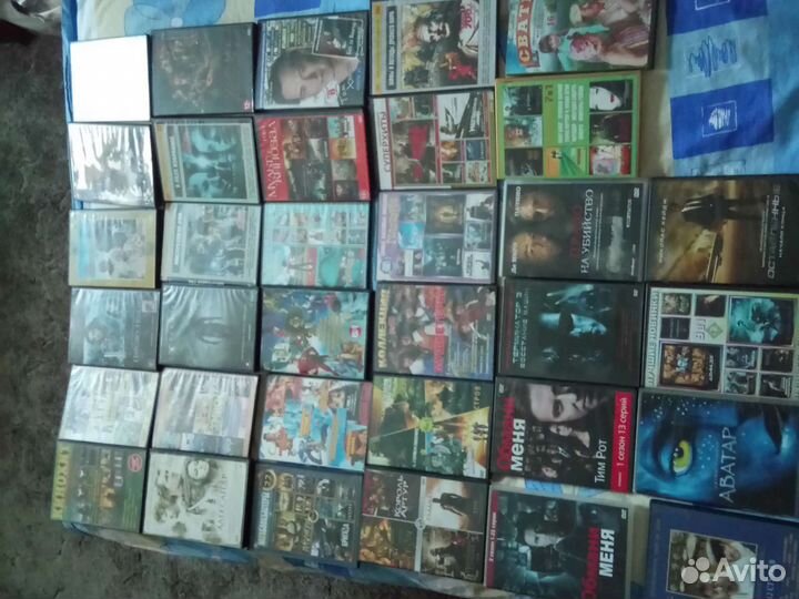 Двд Диски с фильмами и мультфильмами