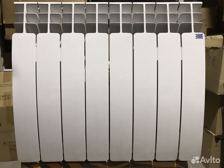 Радиаторы алюминевые 500-100 каплевидные