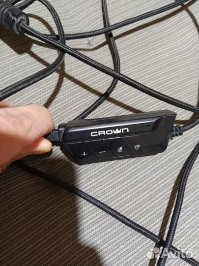 Проводная USB гарнитура Crown cmgh-2101