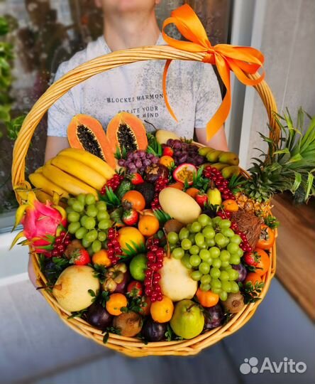Фруктовая корзина/вкусный экзо подарок/Выпускной