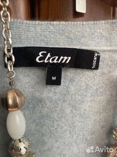 Пуловер Etam двойной кашемир 100% на 44-46 р