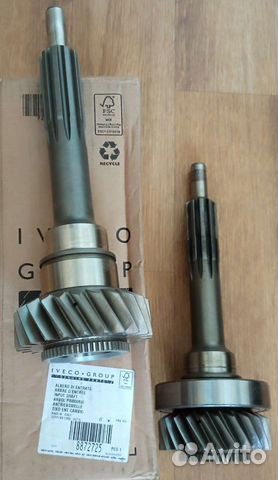 Первичный вал на кпп iveco дэйли