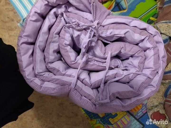 Бортики в детскую кроватку бу