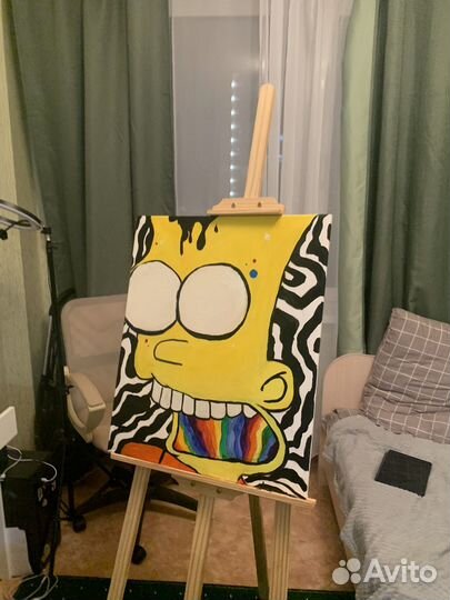 Картина на холсте акрил