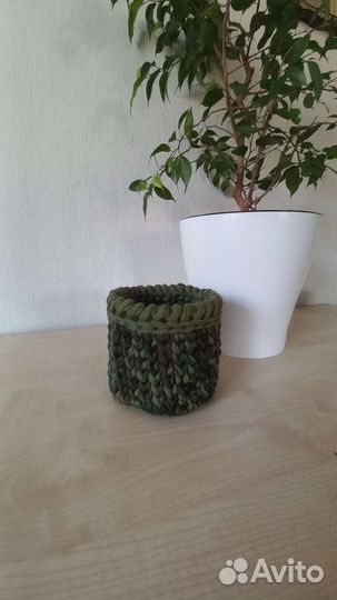 Трикотажная корзина