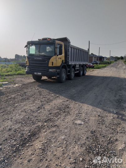 Услуги самосвала Scania