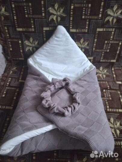 Конверт на выписку для мальчика зима