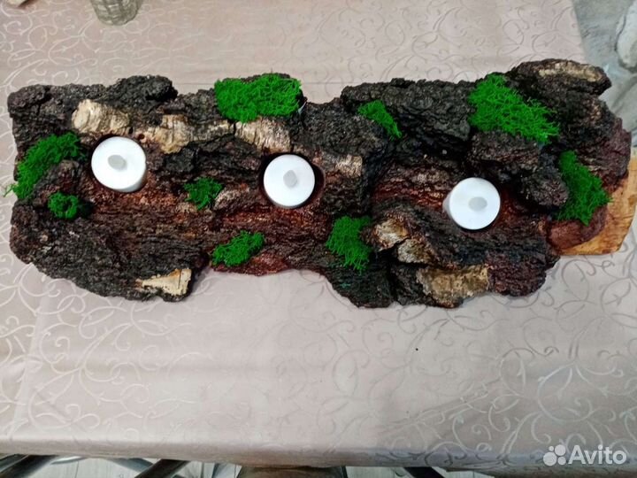 Подсвечник в камин