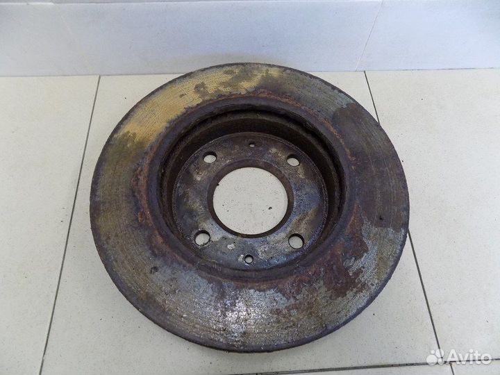 Диск тормозной передний вентилируемый Elantra 2000