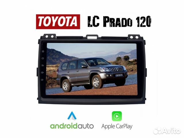 Topway Toyota Prado 120 LTE CarPlay 4/32gb