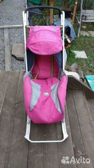 Коляска санки