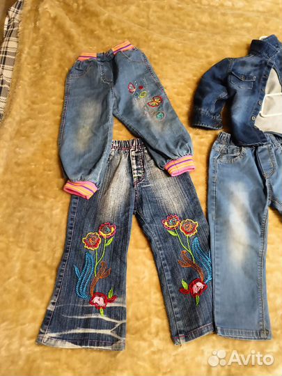 Детские вещи пакетом на девочку 92 98 размер