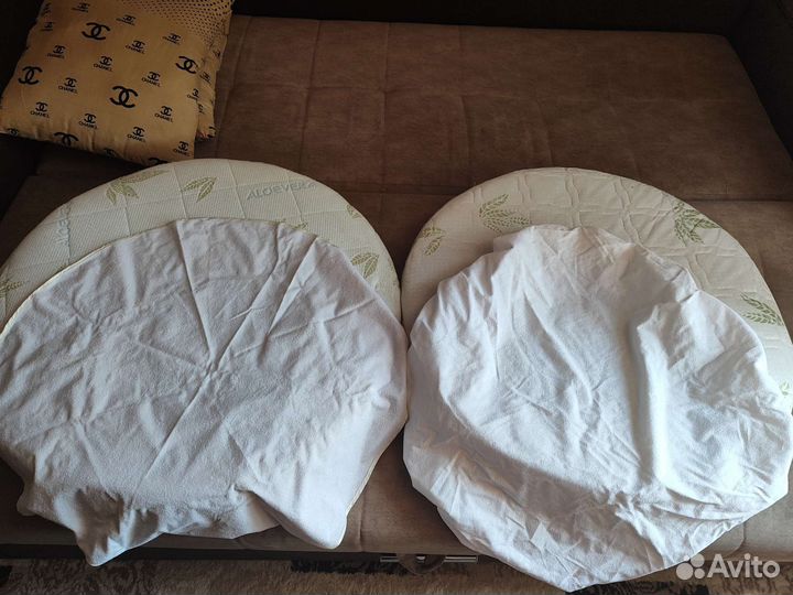 Матрас в круглую детскую кроватку