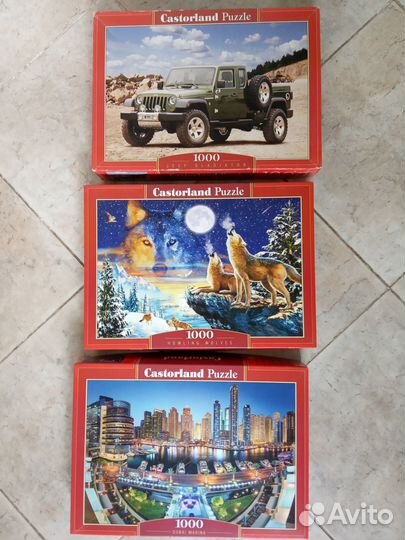 Пазлы в ассортименте