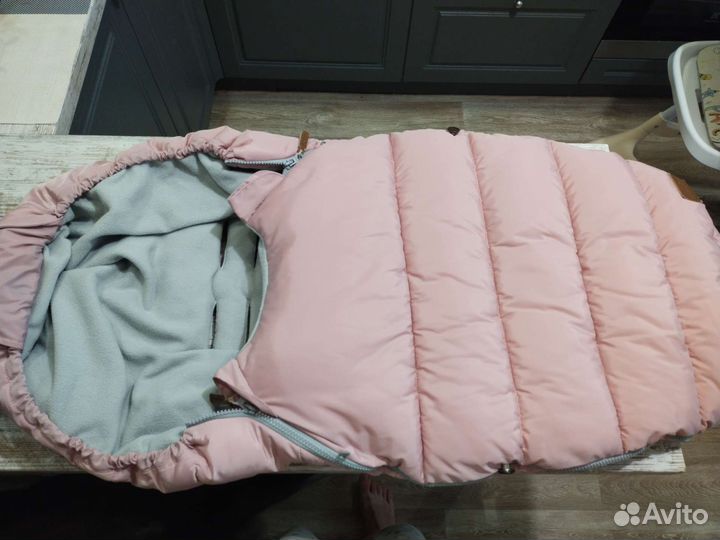 Зимний конверт в коляску