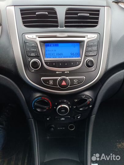 Hyundai Solaris магнитола оригинал