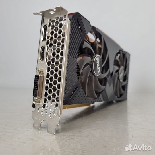 Видеокарта palit geforce GTX1660 super gaming PRO