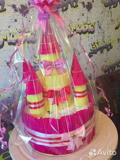 Подарок из памперсов