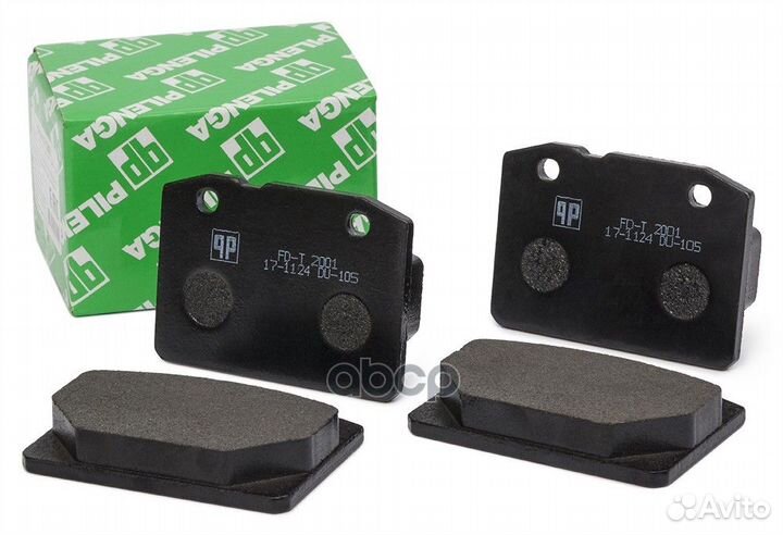 Колодки тормозные дисковые ваз 2101-2107 FD-T20