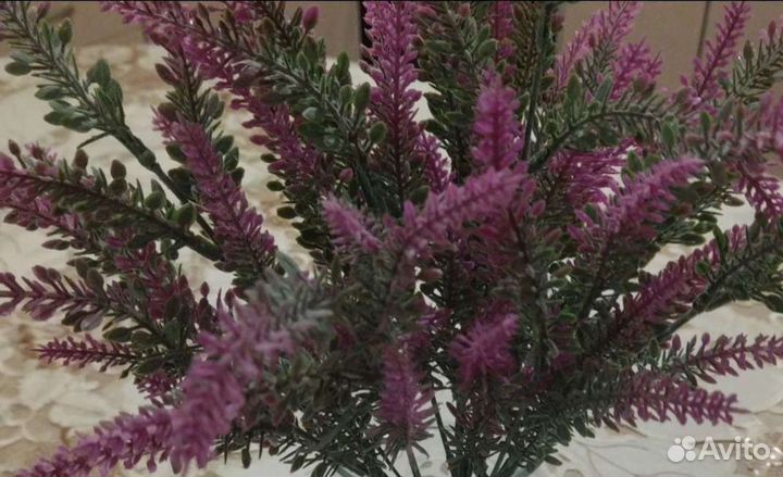 Композиция ведёрко с лавандой