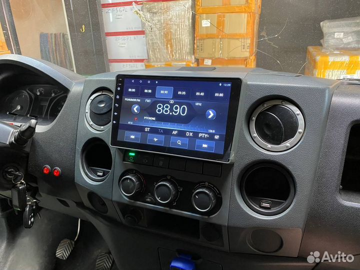 Android магнитола для Газель Некст Next есть Teyes