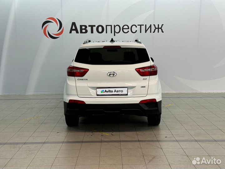 Hyundai Creta 2.0 AT, 2017, 164 000 км