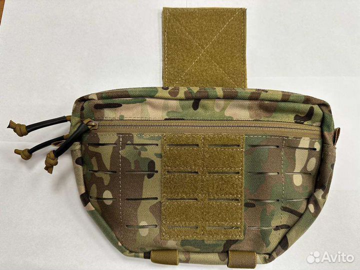 Тактическая подвесная сумка напашник на бронежилет